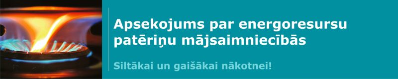 Apsekojums par energoresursu patēriņu mājsaimniecībās