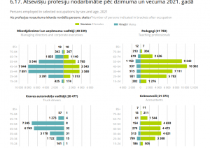Piramīdas diagrammas izmantošanas piemērs