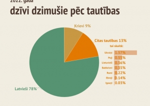 Piemērs sektoru un riņķu diagrammai