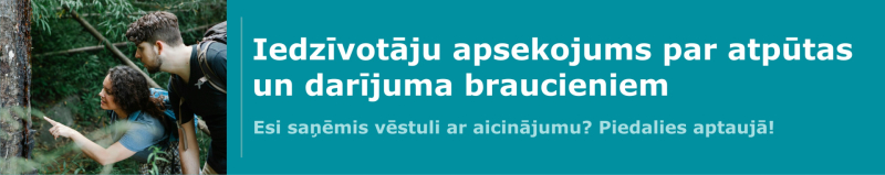 Aptaujas par atpūtas braucieniem baneris