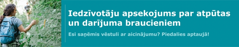 Aptaujas par atpūtas braucieniem baneris