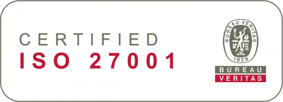 ISO 27001 certified