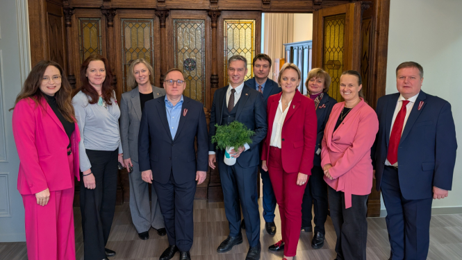 Latvijas Bankas un Centrālās statistikas pārveldes pārstāvji