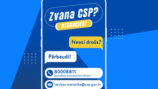 Zvana CSP? Atsaucies! Neesi drošs? Pārbaudi!