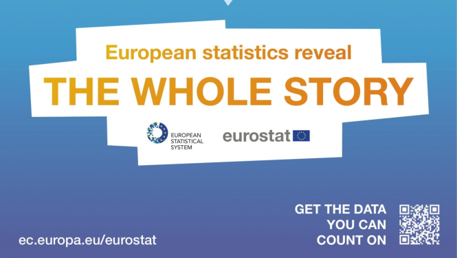 Image with text - European statustics reviel the whole story