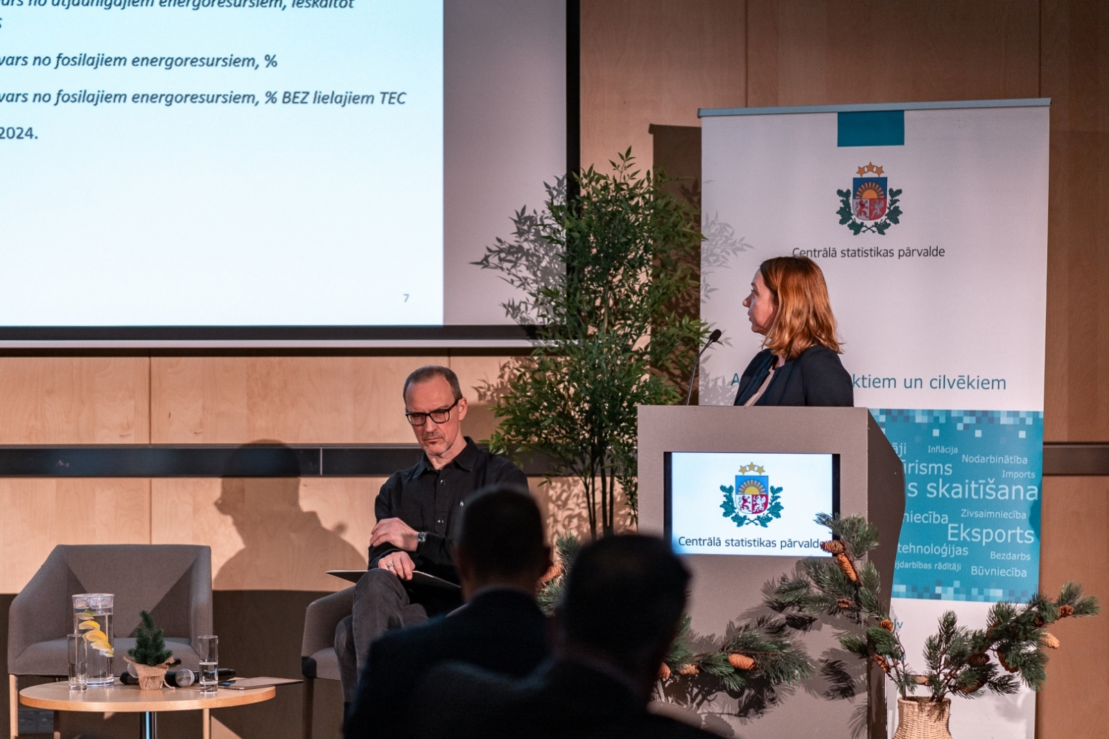 Andra Lazdiņa, Vides un enerģētikas statistikas daļas vadītāja, CSP