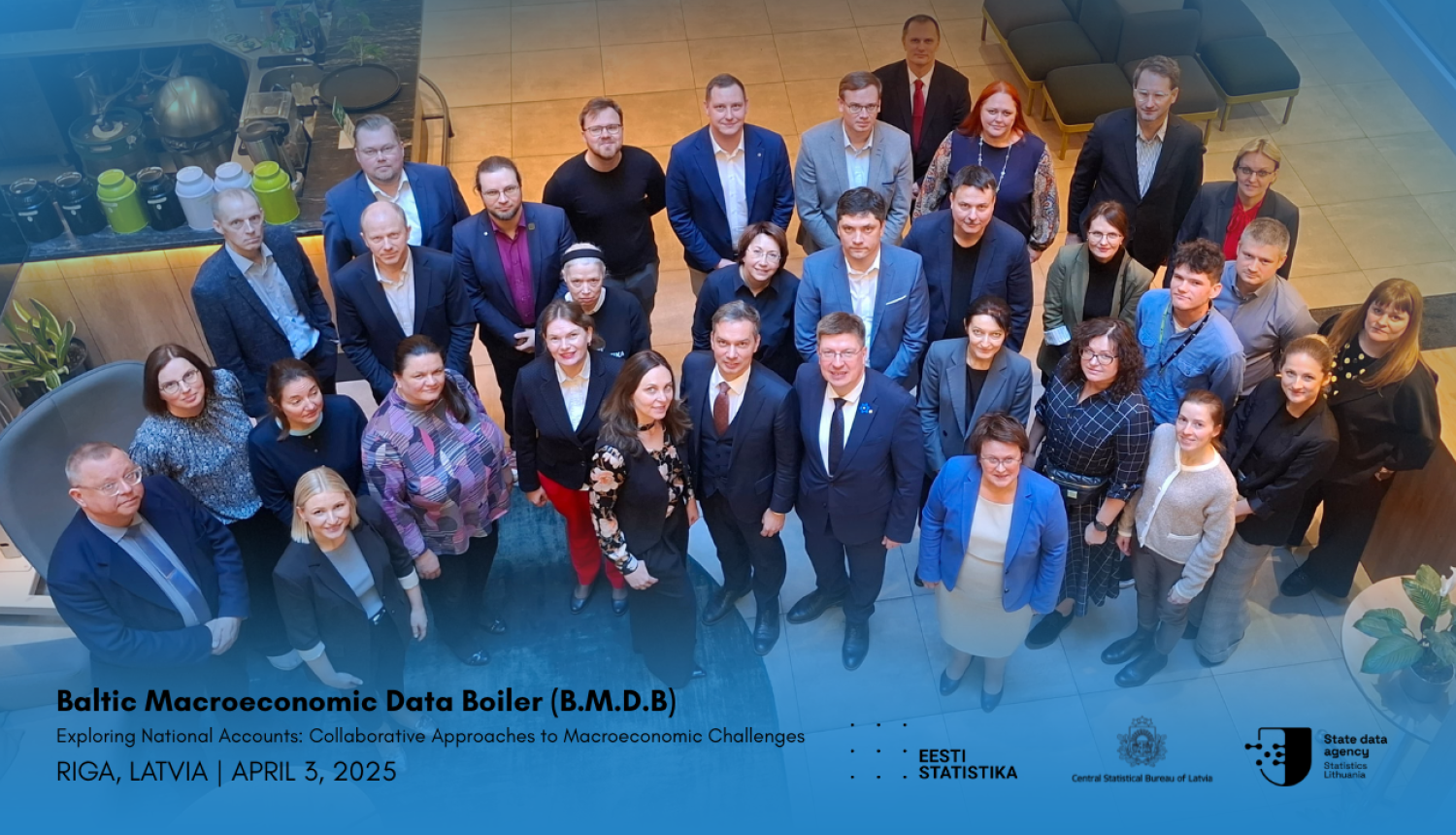 Baltijas valstu vadošo makroekonomikas analītiķu un ekspertu tikšanās "Baltic Macroeconomic Data Boiler" dalībnieki