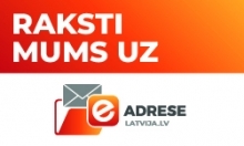 Poga - Raksti mums uz eAdrese